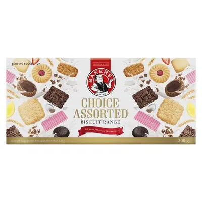 Bakers Choice Assorted Biscuit Range